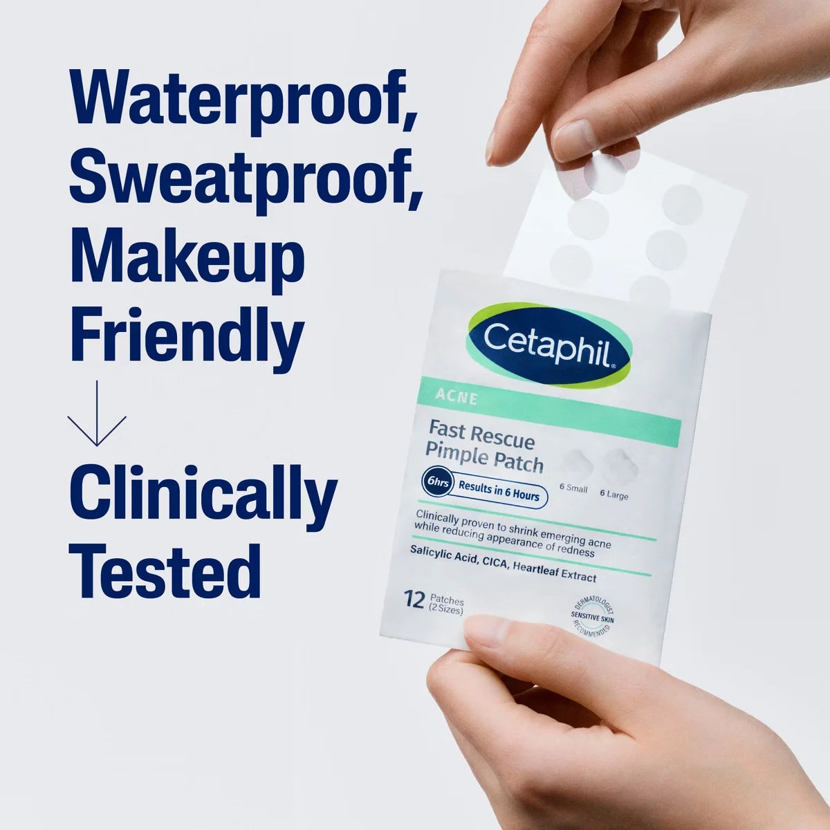 Cetaphil Acne Spot Pimple Patches with Salicylic Acid - 24ct: For Face, Oily to Dry Skin, Sensitive, Mature, Acne-Prone