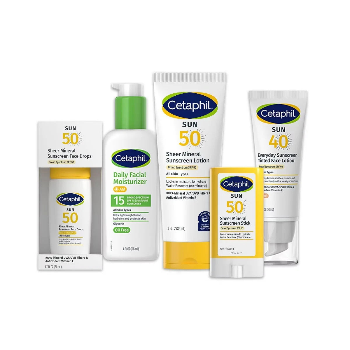 Cetaphil Everyday Suncare Collection