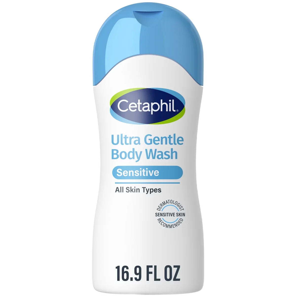 Cetaphil Ultra Gentle Sensitive Body Wash - Fragrance Free - 16.9 fl oz: Paraben-Free, Hypoallergenic, With Aloe