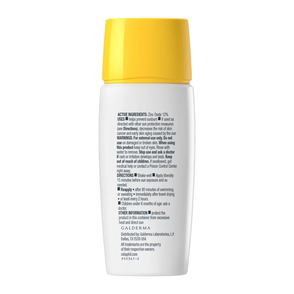 Cetaphil Sheer Mineral Face Sunscreen Moisturizer Drops Reef Safe- SPF 50 - Travel Size - 1.7 fl oz: Moisturizing, Soothing, Hypoallergenic, Non-Toxic