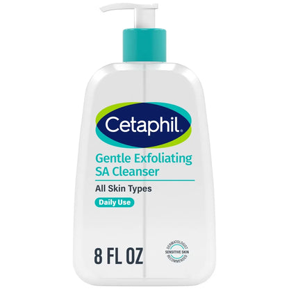 Cetaphil Gentle Exfoliating Salicylic Acid Face Wash Cleanser - Unscented