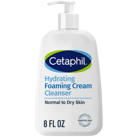 Cetaphil Hydrating Foaming Cream Face Cleanser