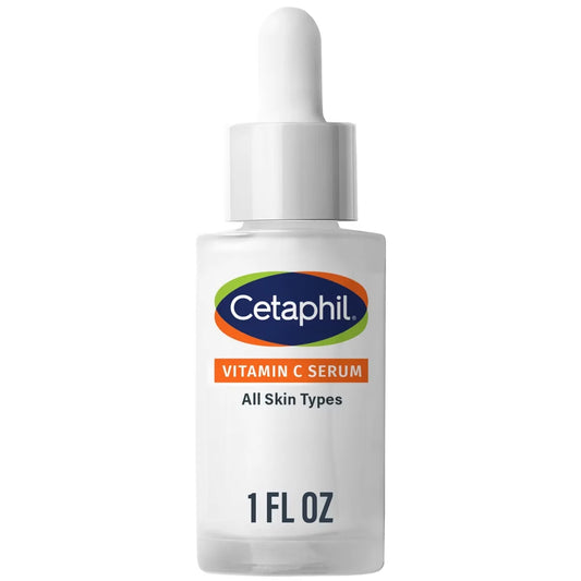Cetaphil Brightening Vitamin C Face Serum with Niacinamide - 1fl oz: Facial Treatment, Sensitive Skin, Unscented