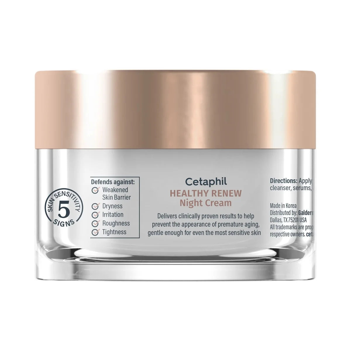 Cetaphil Healthy Renew Night Face Cream - 1.7oz