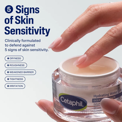 Cetaphil Deep Hydration Skin Restoring Water Gel Daily Facial Moisturizer - Travel Size - 1.7oz