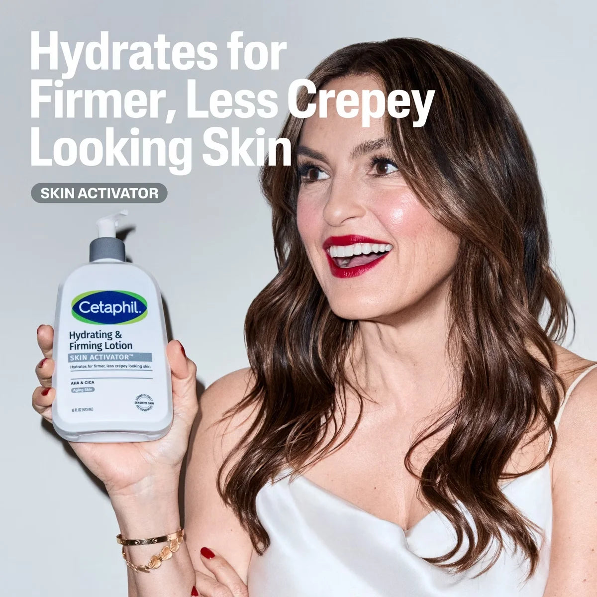 Cetaphil Hydrating & Skin Firming Anti Aging Body Lotion - 16 fl oz: Moisturizing, Anti-Aging, Unscented, Hypoallergenic