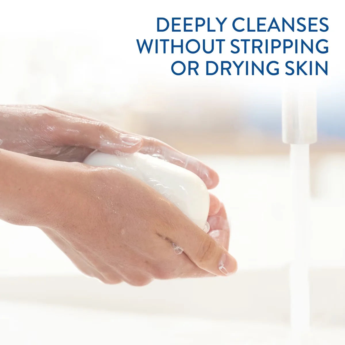 Cetaphil Deep Cleansing Face and Body Bar Soap for Normal to Oily Skin - 3pk/4.5oz: Moisturizing, Hypoallergenic, Unscented