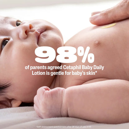 Cetaphil Daily Baby Lotion with Calendula, Hypoallergenic - 13.5 fl oz: Moisturizing, Soothing, Paraben-Free, Sulfate-Free