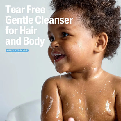 Cetaphil Baby Wash and Shampoo with Calendula, Tear Free and Hypoallergenic - 7.8 fl oz: For Sensitive, Combination, Dry Skin, Whole Body Use, Bottle