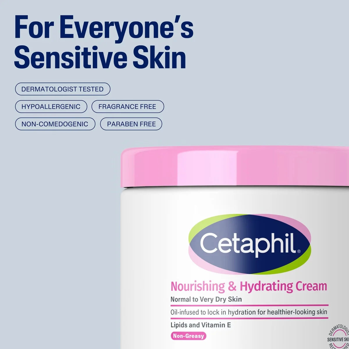 Cetaphil Nourishing & Hydrating Body Cream - 16oz