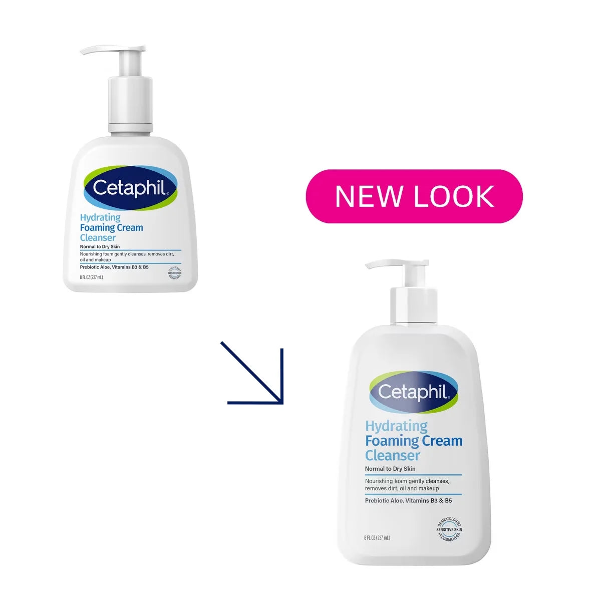 Cetaphil Hydrating Foaming Cream Face Cleanser