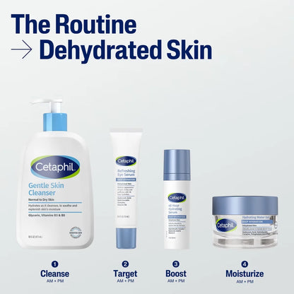 Cetaphil Deep Hydration Skin Restoring Water Gel Daily Facial Moisturizer - Travel Size - 1.7oz
