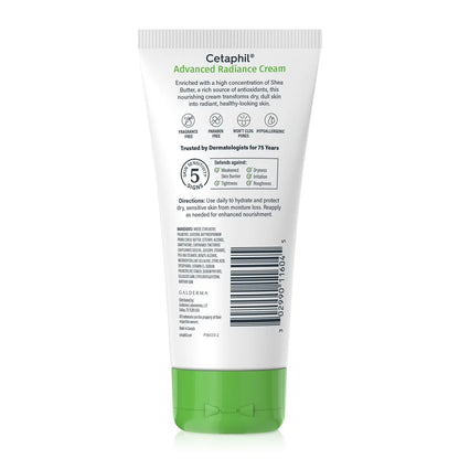 Cetaphil Advance Relief Body and Face Cream with Shea Butter - Unscented - 6oz: Paraben-Free, Hypoallergenic, Contains Vitamin E, Noncomedogenic
