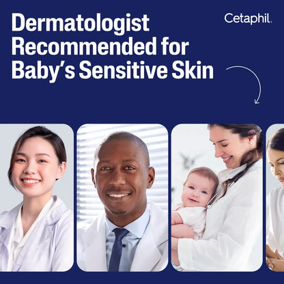 Cetaphil Baby Wash and Shampoo with Calendula, Tear Free and Hypoallergenic - 13.5 fl oz: Softening, All Hair Types, Daily Use, Liquid Form